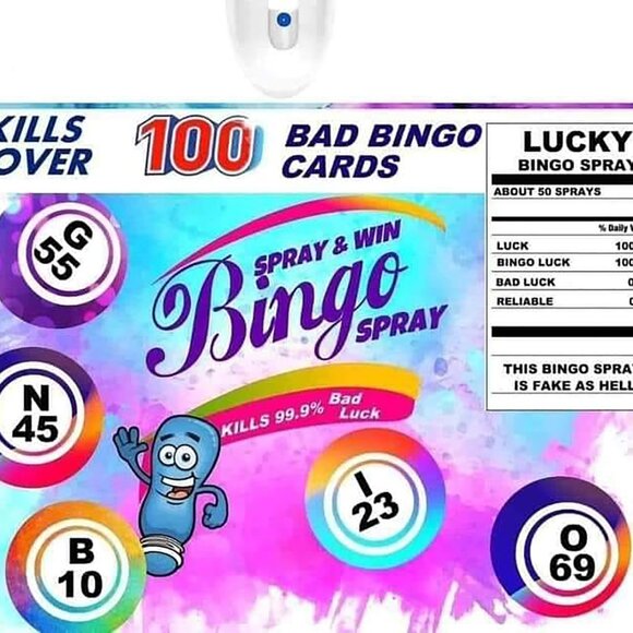 Bingo Tumbler, Spray And Win Tumbler, Bingo Lover Gift, Funny Bingo Cup - Picture 2 of 7